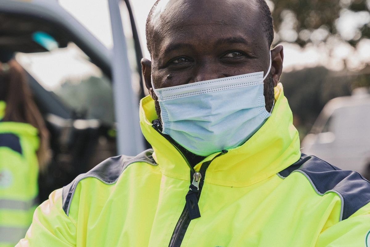 Il team di Soccorso Stradale Ambroselli al lavoro